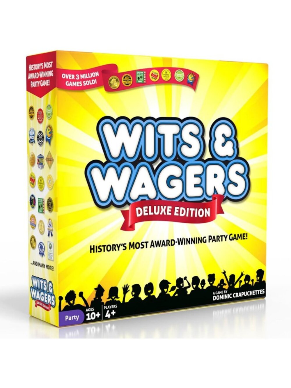 Deluxe Trivia Board Game for Groups | Fun Party Game for 4+ Players | Ages 10